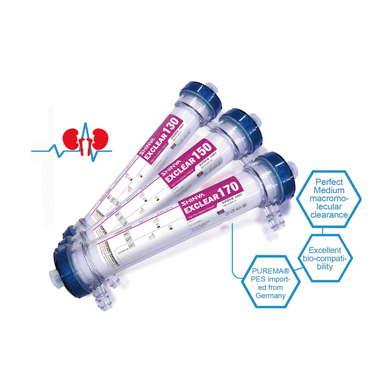 EXCLEAR Series High-Flux Capillary Dialyzer