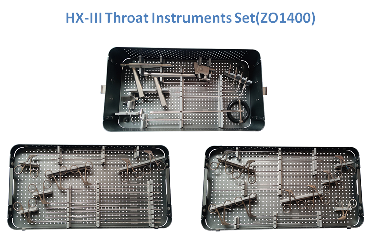 HX-III Throat Instruments Set ZO1400