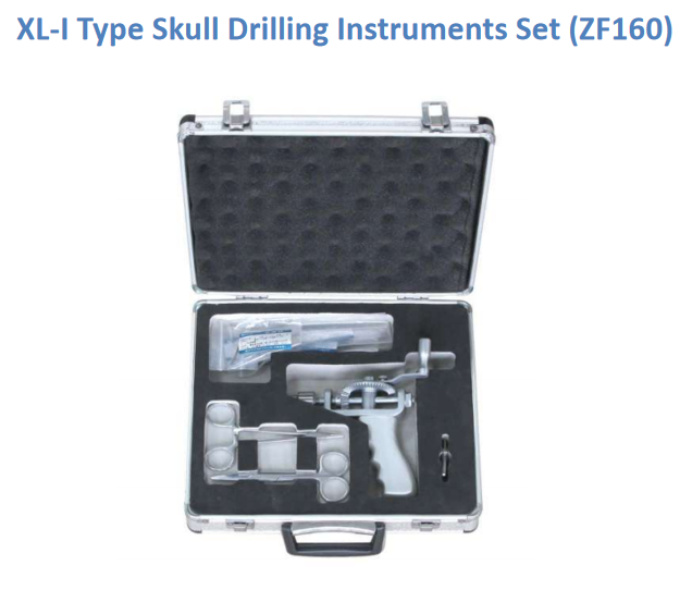 XL-I Type Skull Drilling Instruments Set  ZF160