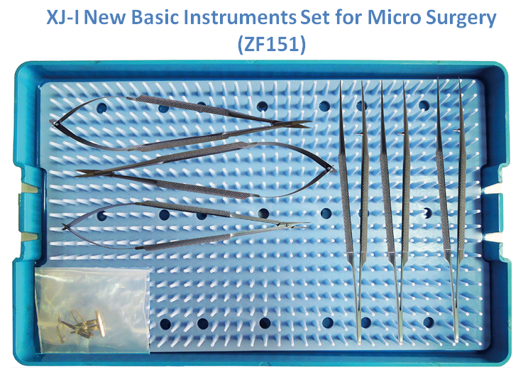 XJ-I New Basic Instruments Set for Micro Surgery  ZF151