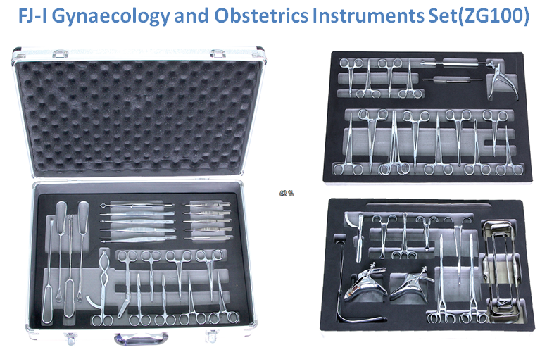 FJ-I Gynecology and Obstetrics Instruments Set ZG100