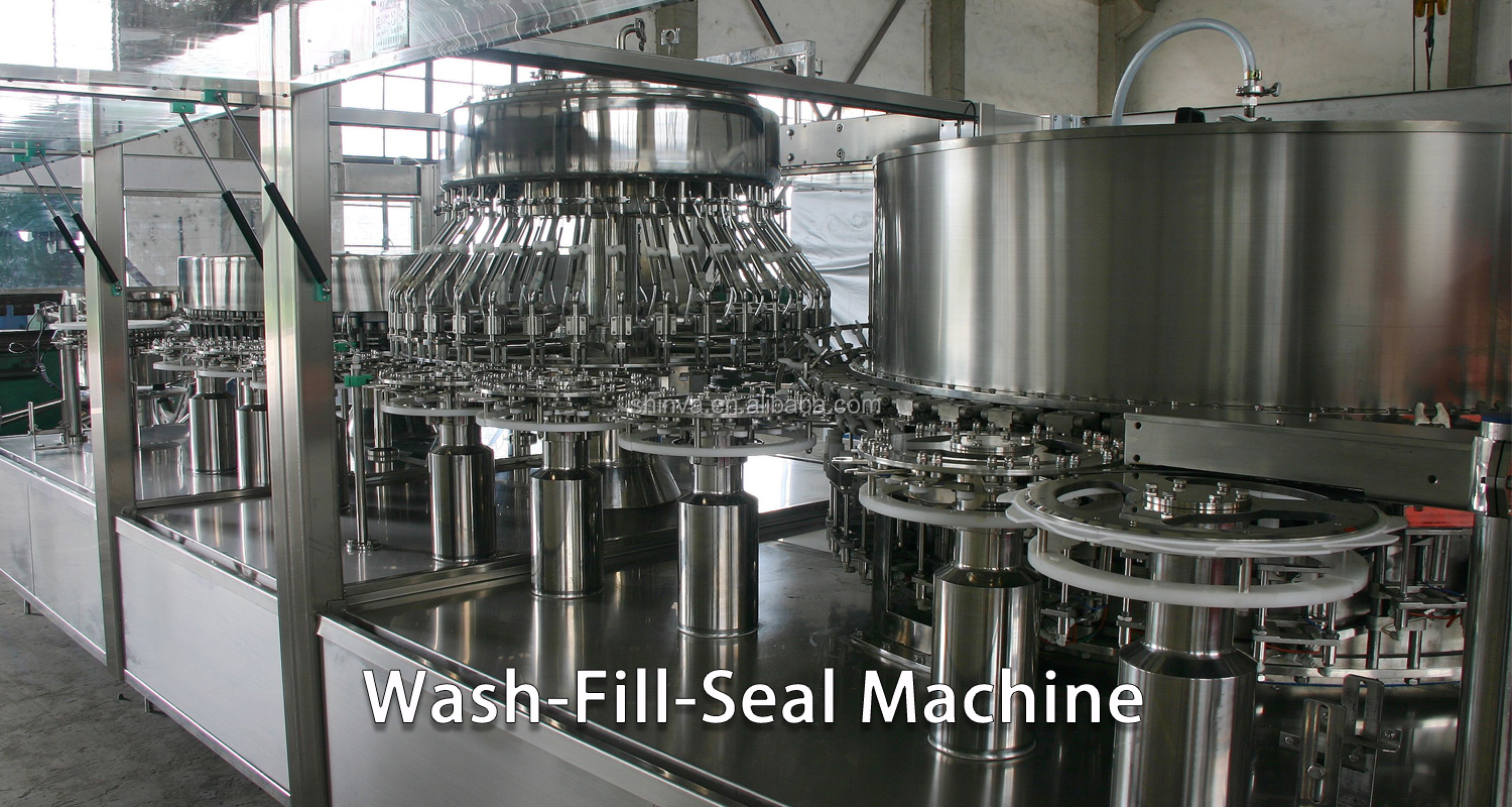 Wash Fill Seal Machine