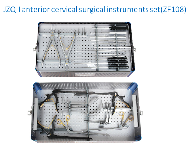 JZQ-I Anterior Cervical Surgical Instruments Set  ZF108