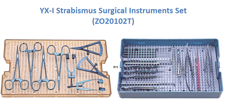 YX-I Strabismus Surgical Instruments Set  ZO20102T