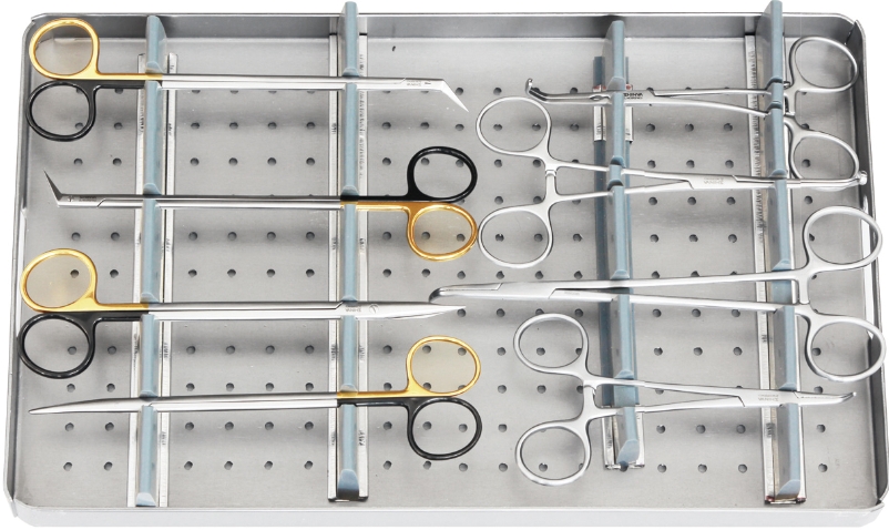 Carotid Endarterectomy Instrument Set  ZF114