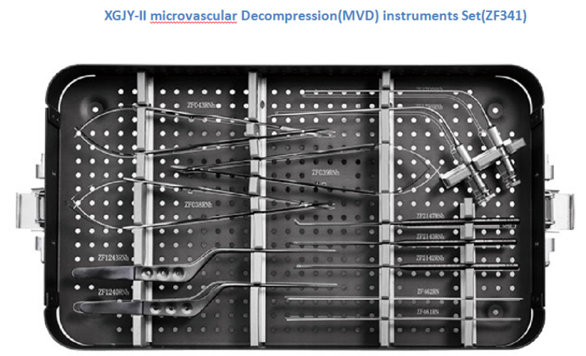 XGJY-II micro vascular Decompression MVD instruments Set ZF341