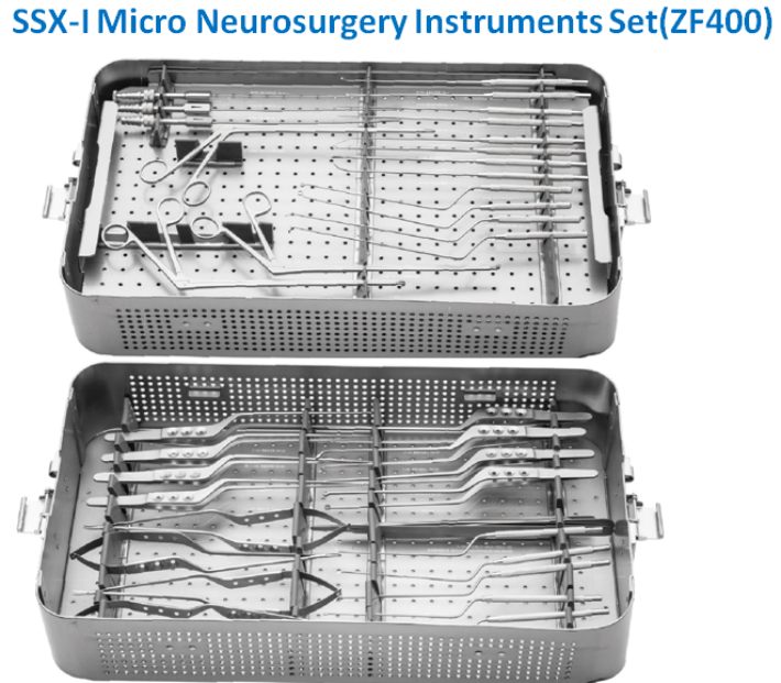 SSX-I Micro Neuro surgery Instruments Set ZF400