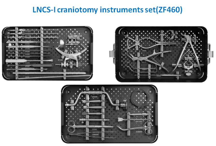 LNCS-I craniotomy instruments set ZF460