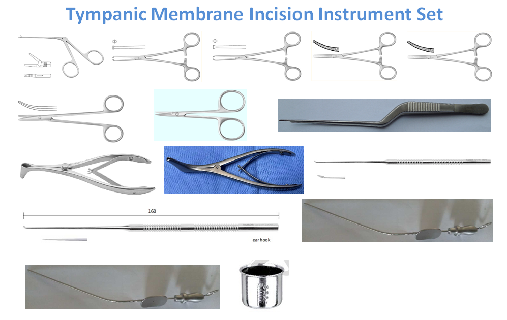 Tympanic Membrane Incision Instrument Set
