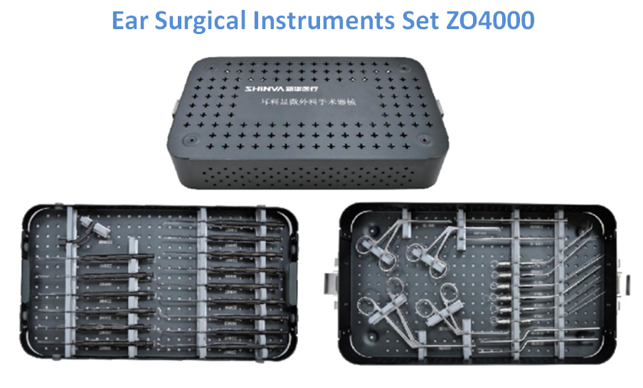 Ear Surgical Instruments Set ZO4000
