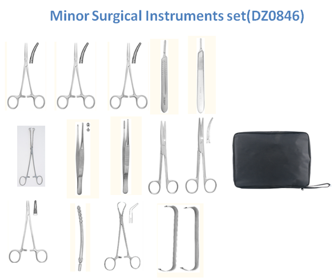 Minor Surgical Instruments Set DZ0846