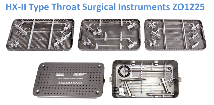 HX-II Type Throat Surgical Instruments ZO1225
