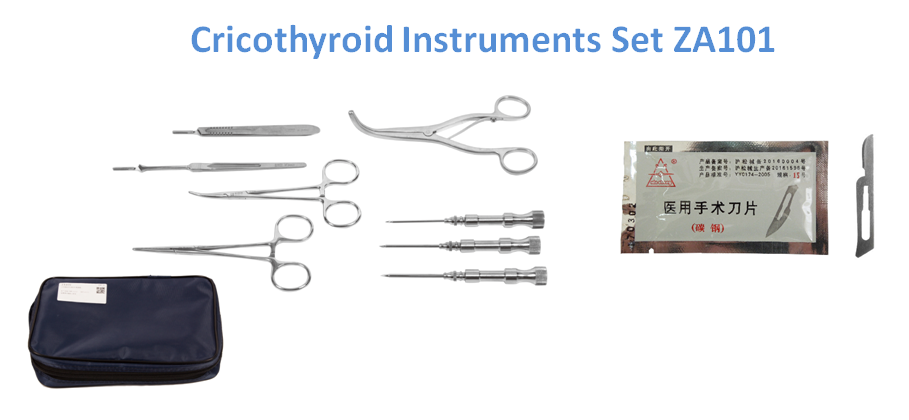 Cricothyroid Instruments Set ZA101
