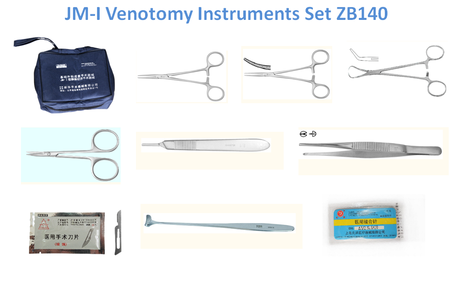 JM-I Venotomy Instruments Set ZB140