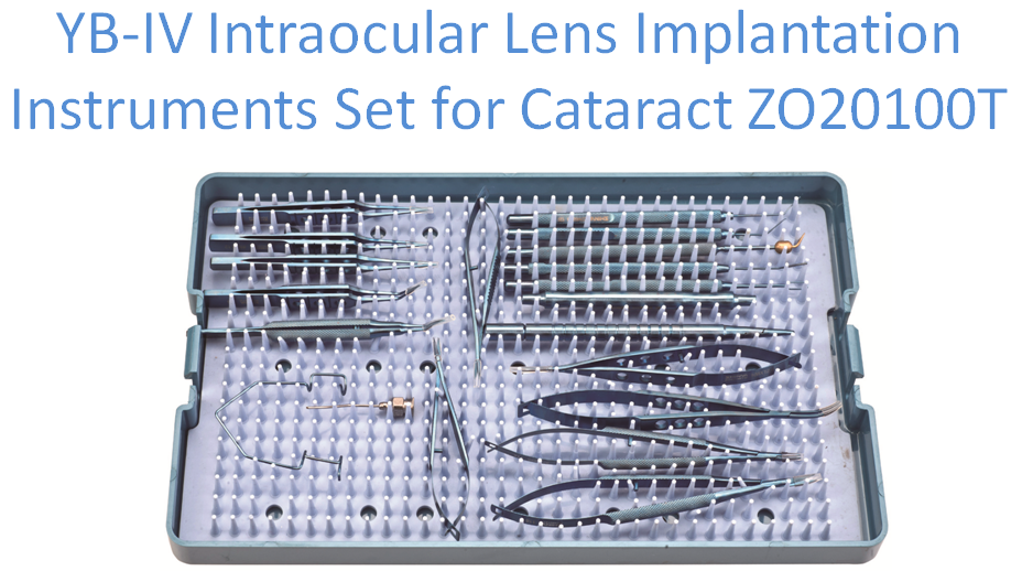 YB-IV Intraocular Lens Implantation Instruments Set for Cataract ZO20100T