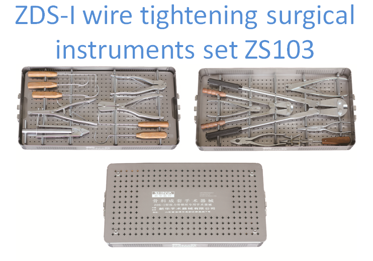 ZDS-I wire tightening surgical instruments set ZS103