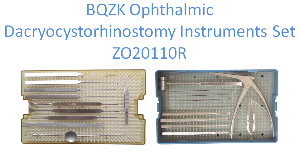BQZK Ophthalmic Dacryocystorhinostomy Instruments Set ZO20110R