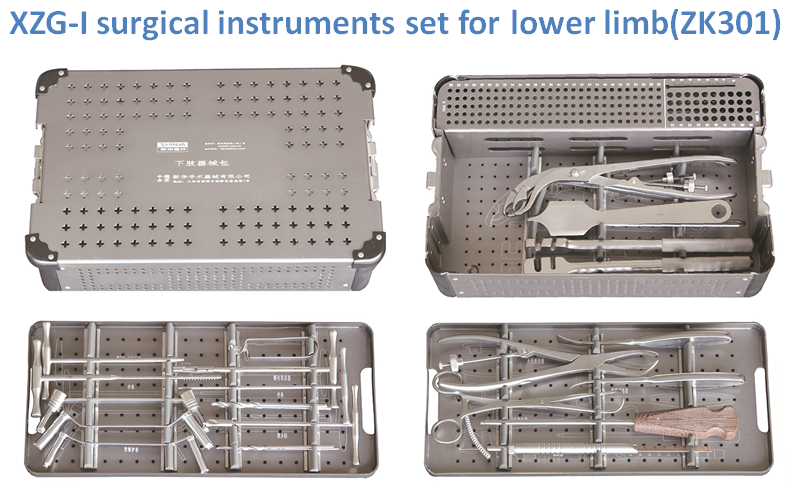 XZG-I surgical instruments set for lower limb ZK301