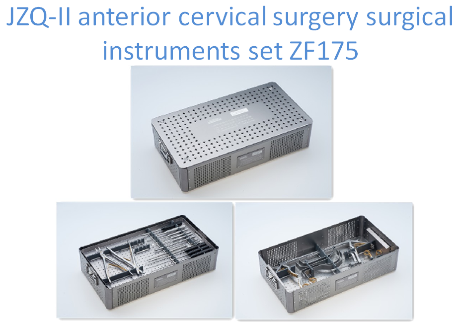 JZQ-II anterior cervical surgery surgical instruments set ZF175