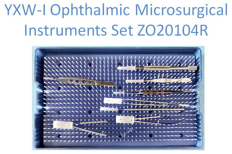 YXW-I Ophthalmic Microsurgical Instruments Set ZO20104R