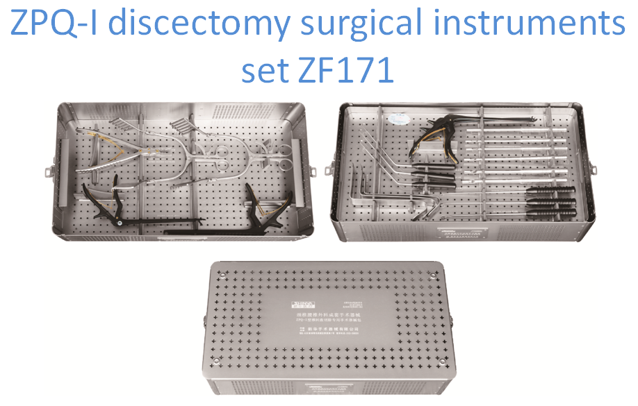 ZPQ-I discectomy surgical instruments set ZF171