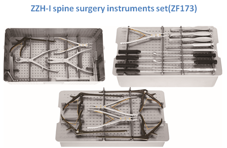 ZZH-I posterior spine surgical instruments set ZF173