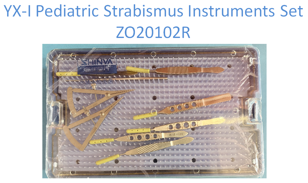 YX-I Pediatric Strabismus Instruments Set ZO20102R