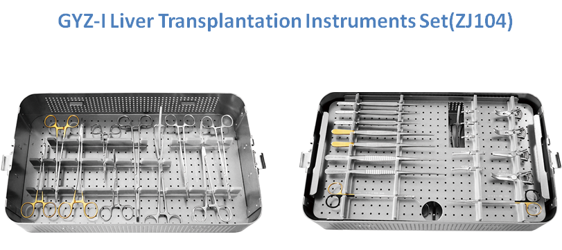 GYZ-I Liver Transplantation Instruments Set ZJ104