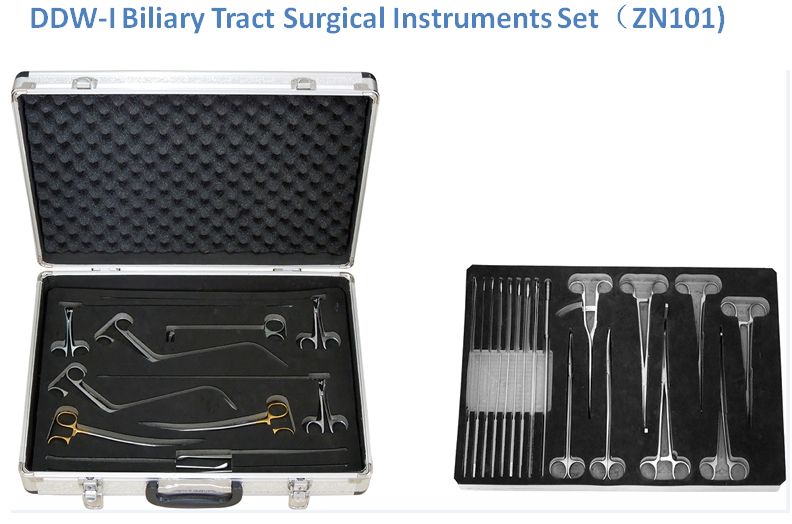 DDW-I Biliary Tract Surgical Instruments Set ZN101