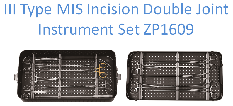III Type MIS Incision Double Joint Instrument Set ZP1609
