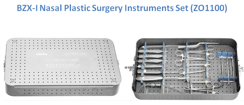 BZX-I Nasal Plastic Surgery Instruments Set ZO1100