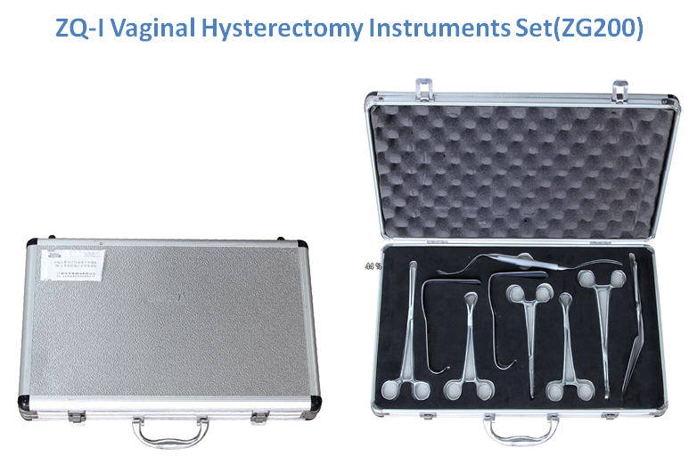 ZQ-I Vaginal Hysterectomy Instruments Set ZG200