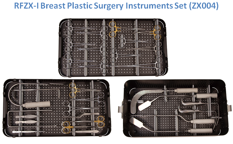 RFZX-I Breast Plastic Surgery Instruments Set ZX004