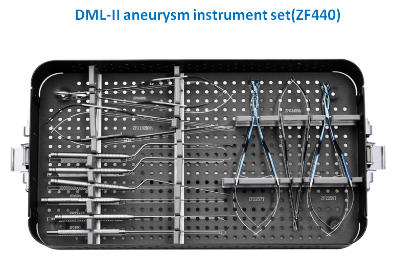 DML-II aneurysm instrument set ZF440