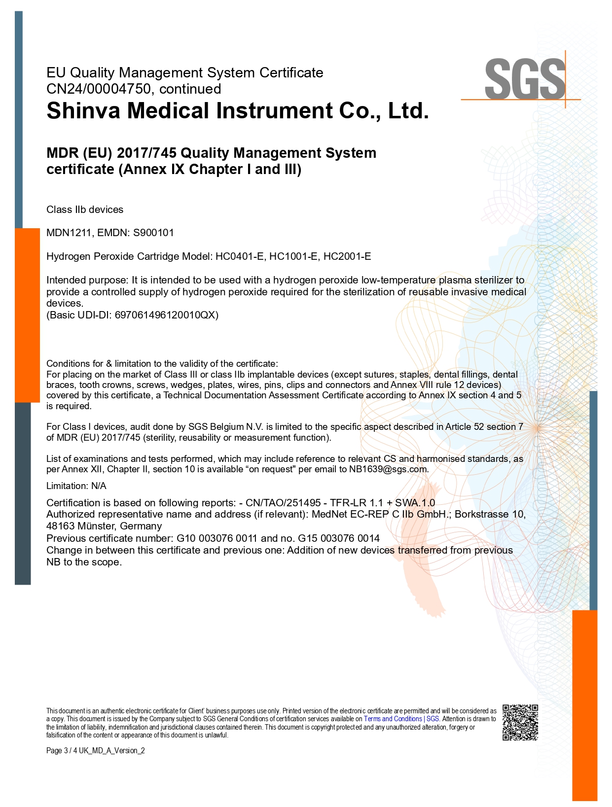 Certificates 14