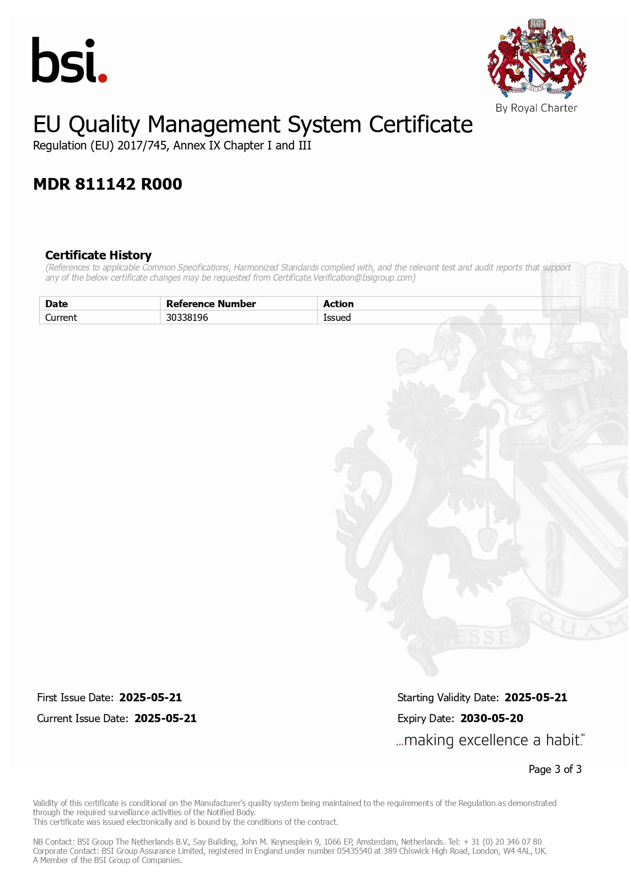 Certificates 5